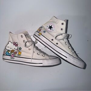 Converse x Hello Kitty | Chuck Taylor All Star High 'Flowers'  Sneaker Size 8